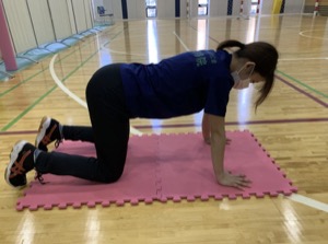 チェストオープナー 4つんばい