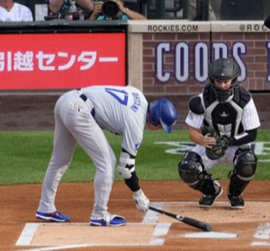 構える位置の参考画像